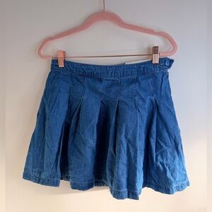 American Eagle Outfitters A-Line Blue Skirt